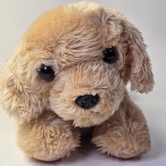 Aurora Plush Golden Labrador Retriever Puppy Realistic Stuffed Animal Toy 12 in - Picture 3 of 13